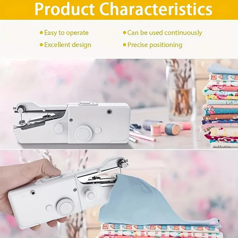 SwiftCart®Portable Handheld Sewing Machine|Mini Electric Stitch Tool for Home - SwiftCart