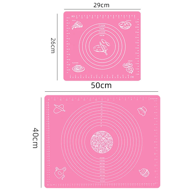 SwiftCart®Reusable Silicone Baking Mat|Non-Stick Dough & Pastry Rolling Sheet - SwiftCart