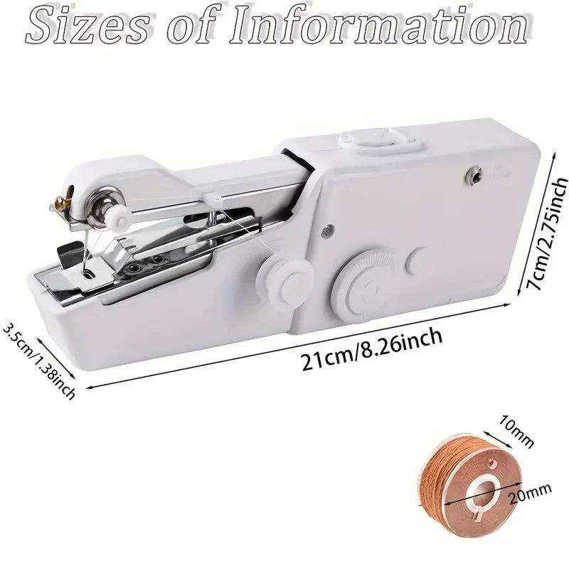 SwiftCart®Portable Handheld Sewing Machine|Mini Electric Stitch Tool for Home - SwiftCart