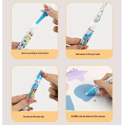 SwiftCart ®Montessori Magic Water Drawing Mat for Kids  Reusable Doodle Board - SwiftCart