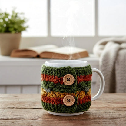 SwiftCart®Reusable Crochet Cup Cover | Handmade Cozy Coffee Sleeve Make to Order - SwiftCart