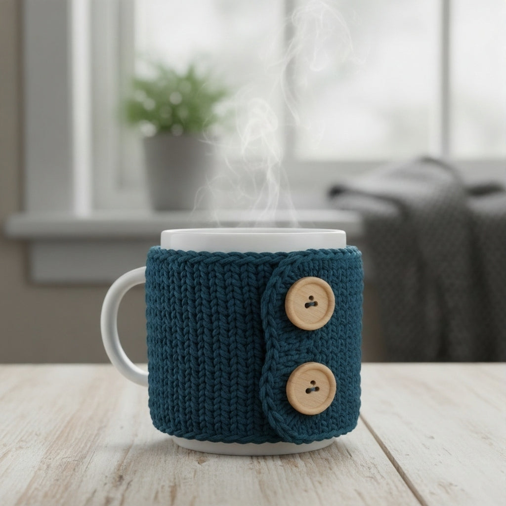 SwiftCart®Reusable Crochet Cup Cover | Handmade Cozy Coffee Sleeve Make to Order - SwiftCart