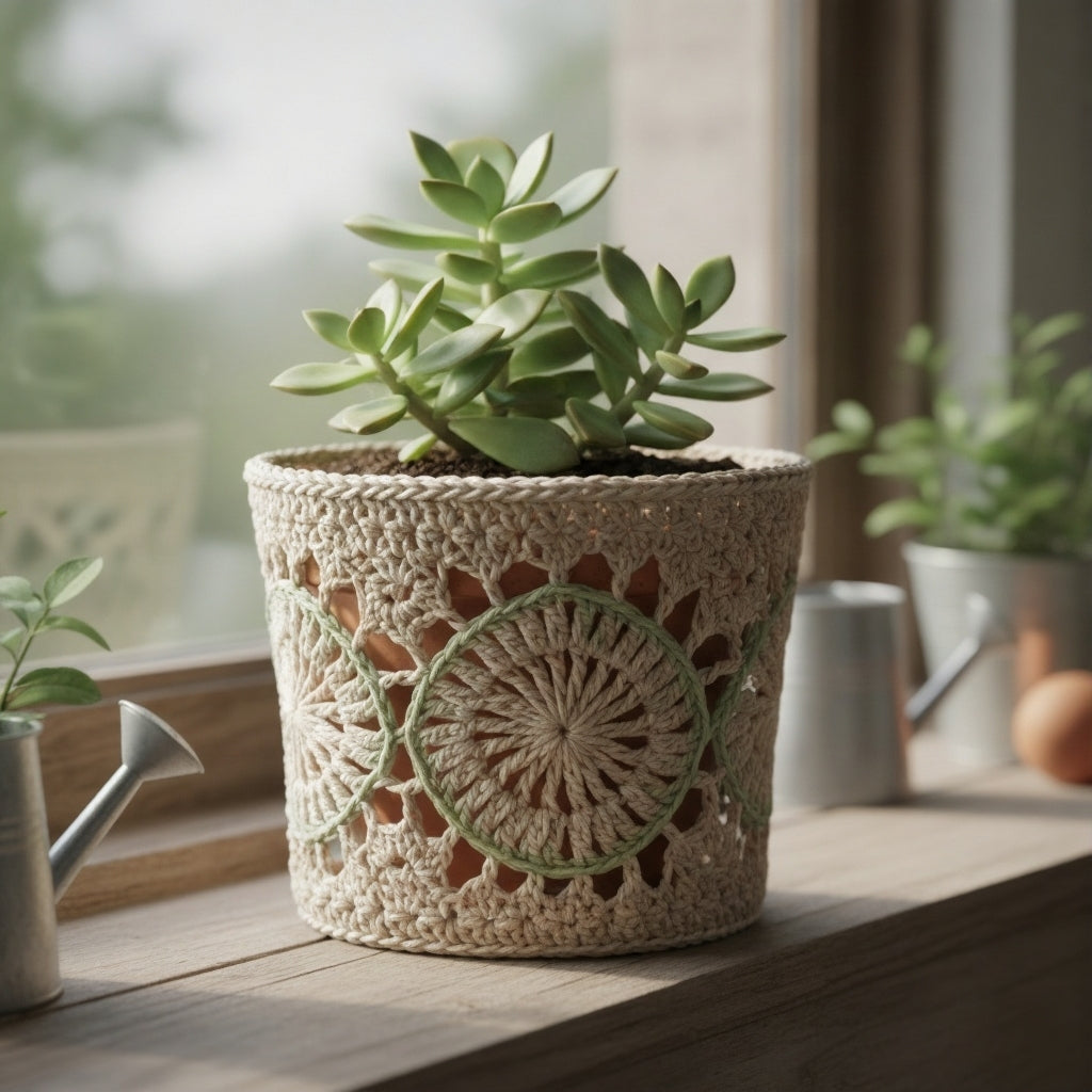 SwiftCart®Handmade Crochet Basket | Multipurpose Storage Basket - SwiftCart