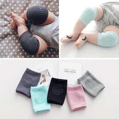 SwiftCart®Toddler Crawling Knee Pads | Soft Cotton Anti-Slip Baby Safety Protector - SwiftCart
