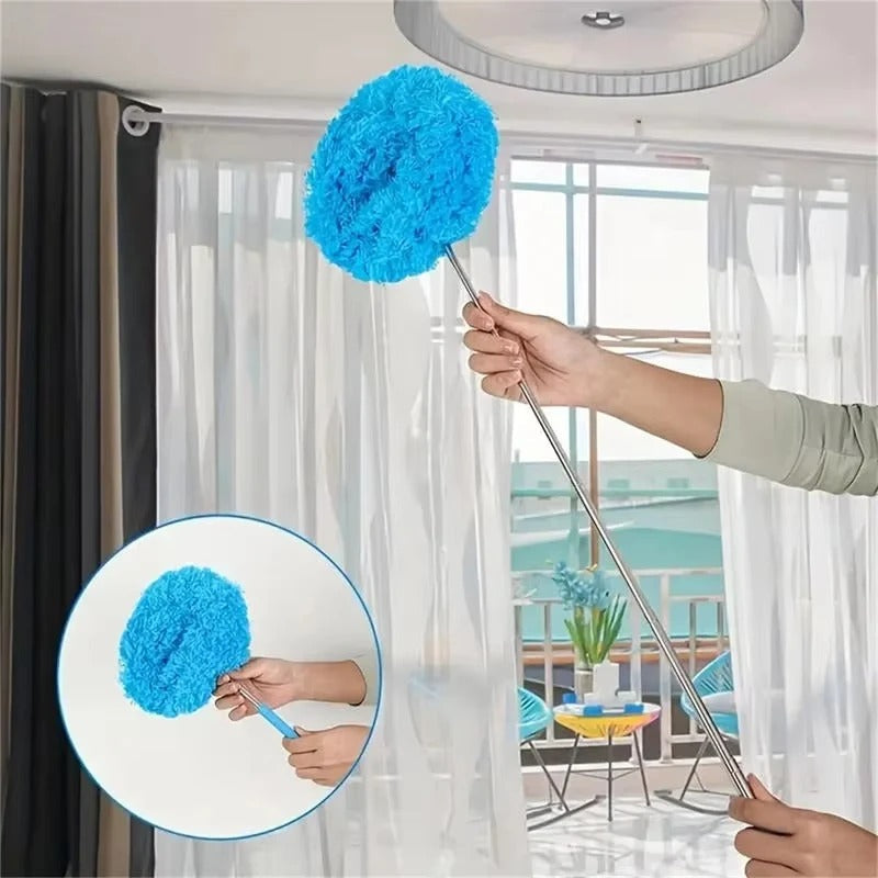 SwiftCart®Extendable Microfiber Fan Duster | Multifunctional Household Cleaning Tool - SwiftCart