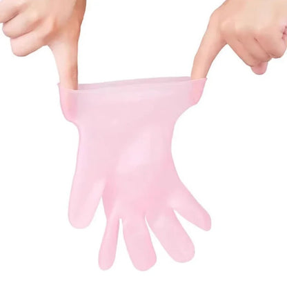 SwiftCart®Moisturizing Silicone Gloves | Hand Care Tool for Dry & Rough Skin