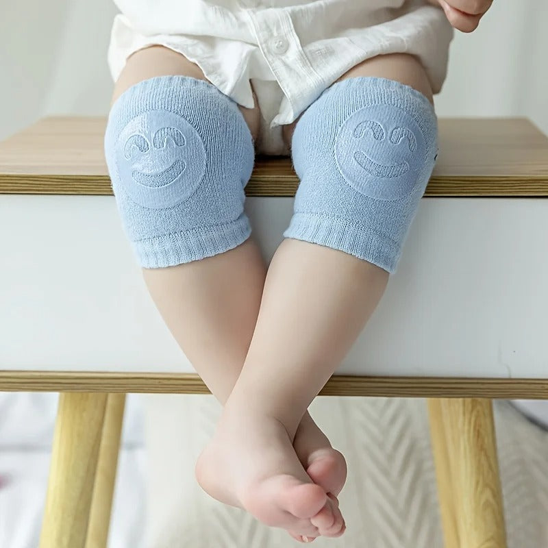 SwiftCart®Toddler Crawling Knee Pads | Soft Cotton Anti-Slip Baby Safety Protector - SwiftCart
