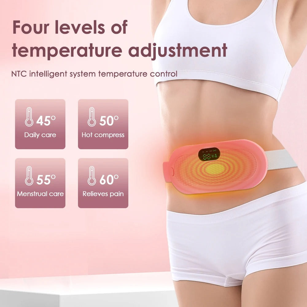 SwiftCart®Period Cramp Massager | Heating Belt for Menstrual Pain