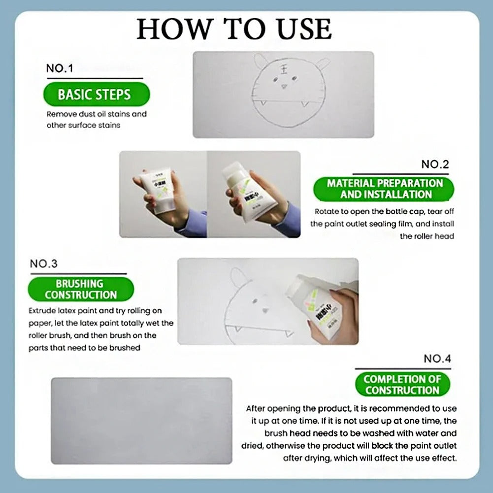 SwiftCart® 100g White Wall Repair Paste | DIY Wall Patching & Drywall Repair