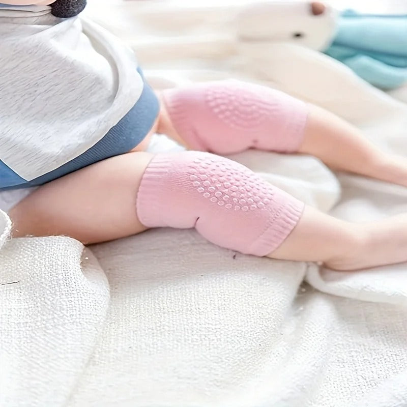 SwiftCart®Toddler Crawling Knee Pads | Soft Cotton Anti-Slip Baby Safety Protector - SwiftCart