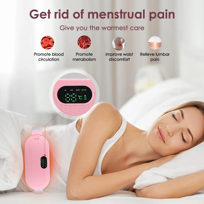 SwiftCart®Period Cramp Massager | Heating Belt for Menstrual Pain